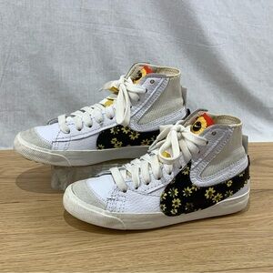 Nike Blazer Mid ’77 “Black Yellow Floral” Shoes Men’s Size 7.5
